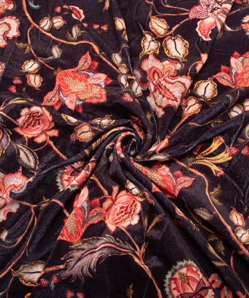 Printed Velvet Fabric Online